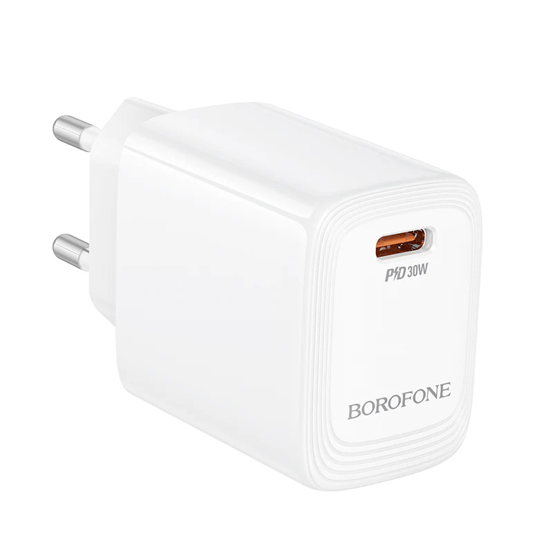 Borofone BN28 Fuente Network Charger, 30W, 3A, 1 x USB-C, White - Image 3