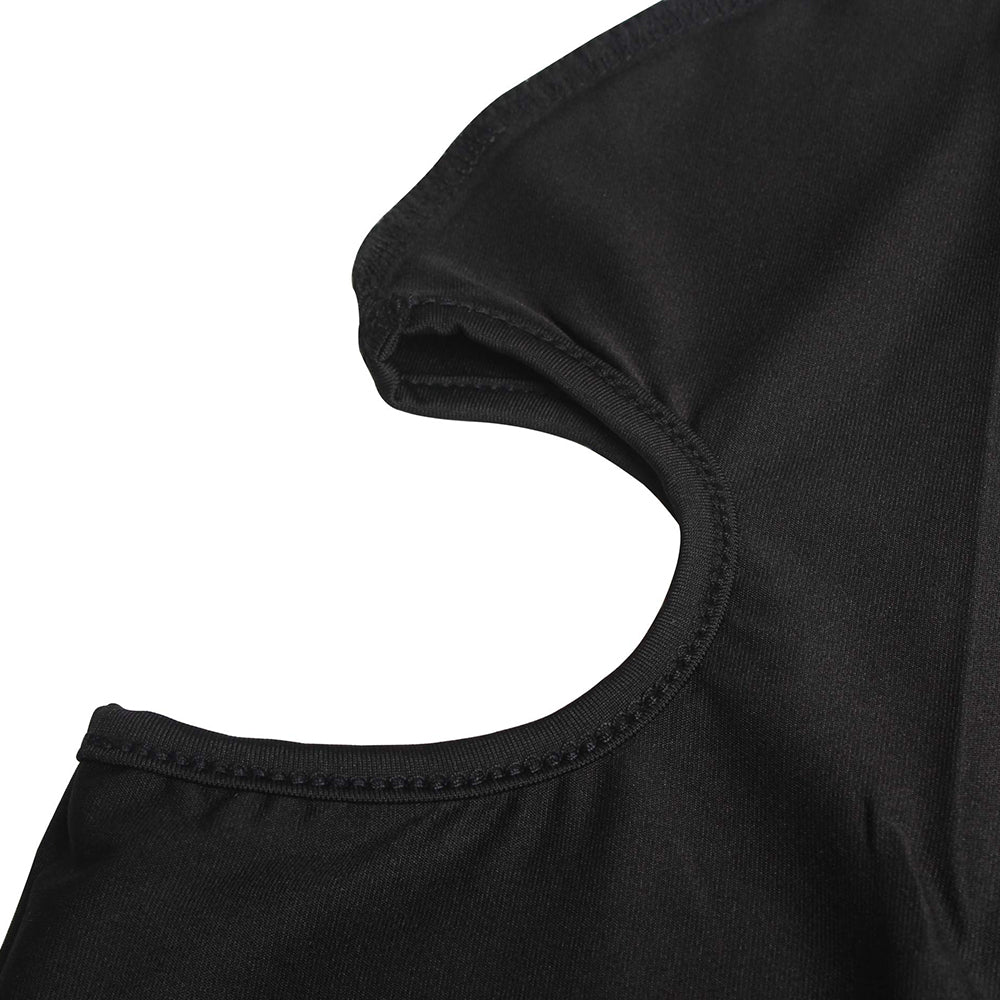 Cagula Ski Balaclava Unisex Techsuit BLC1, Black - Image 2