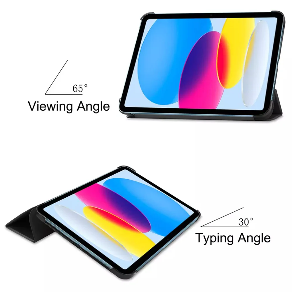 Case for Apple iPad (2025) / (2022), Techsuit, FoldPro Urban Vibe, Multicolor - Image 3