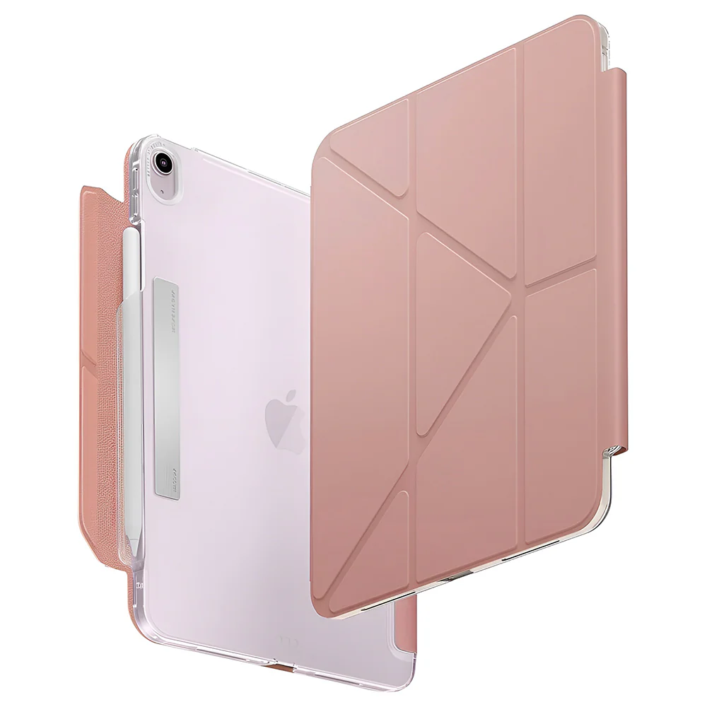 Case for Apple iPad (2025), UNIQ, Camden Click, Pink - Image 2