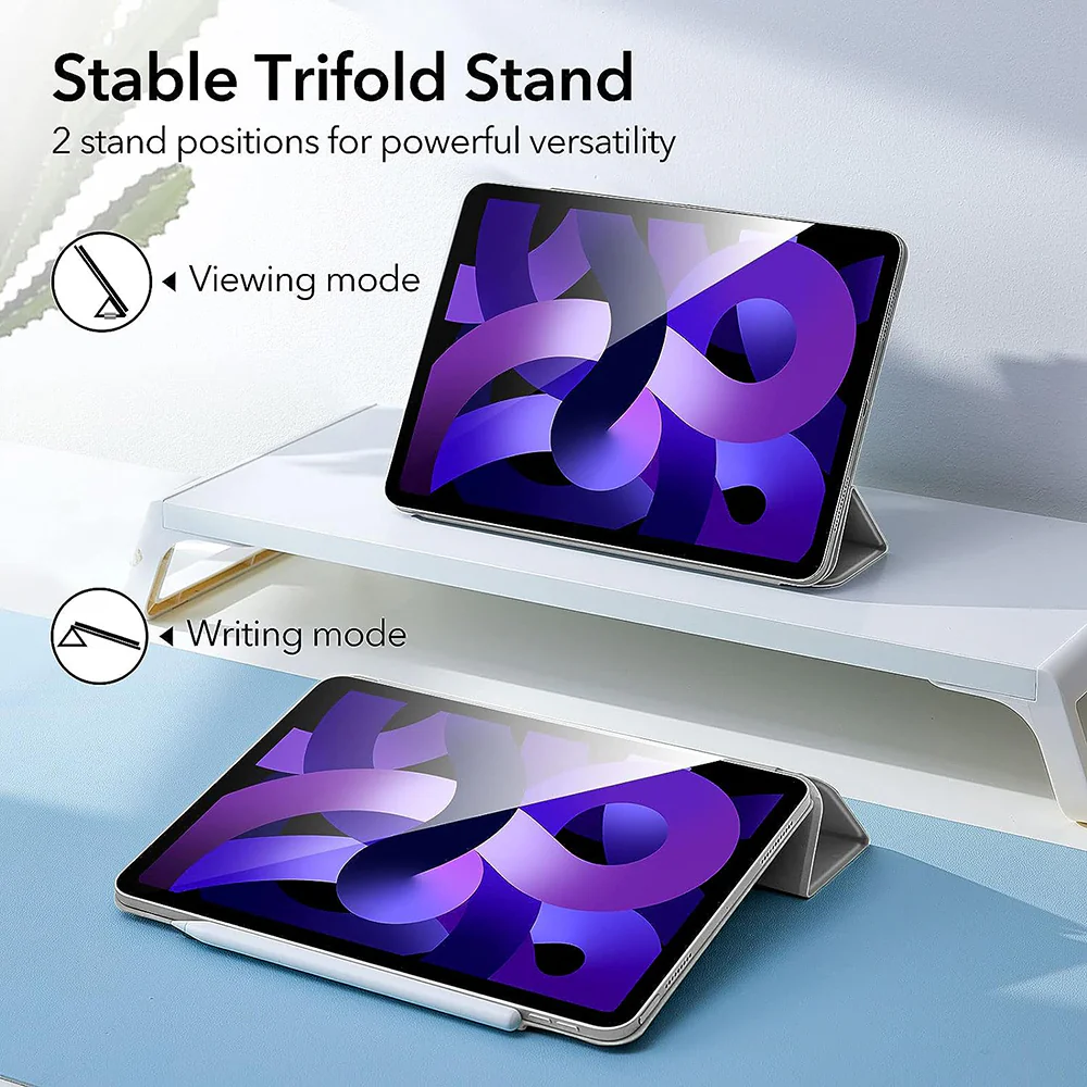 Case for Apple iPad Air 11 (2024) / Air (2022) / Air (2020) / Pro 11 (2018), ESR, Rebound, Gray - Image 5