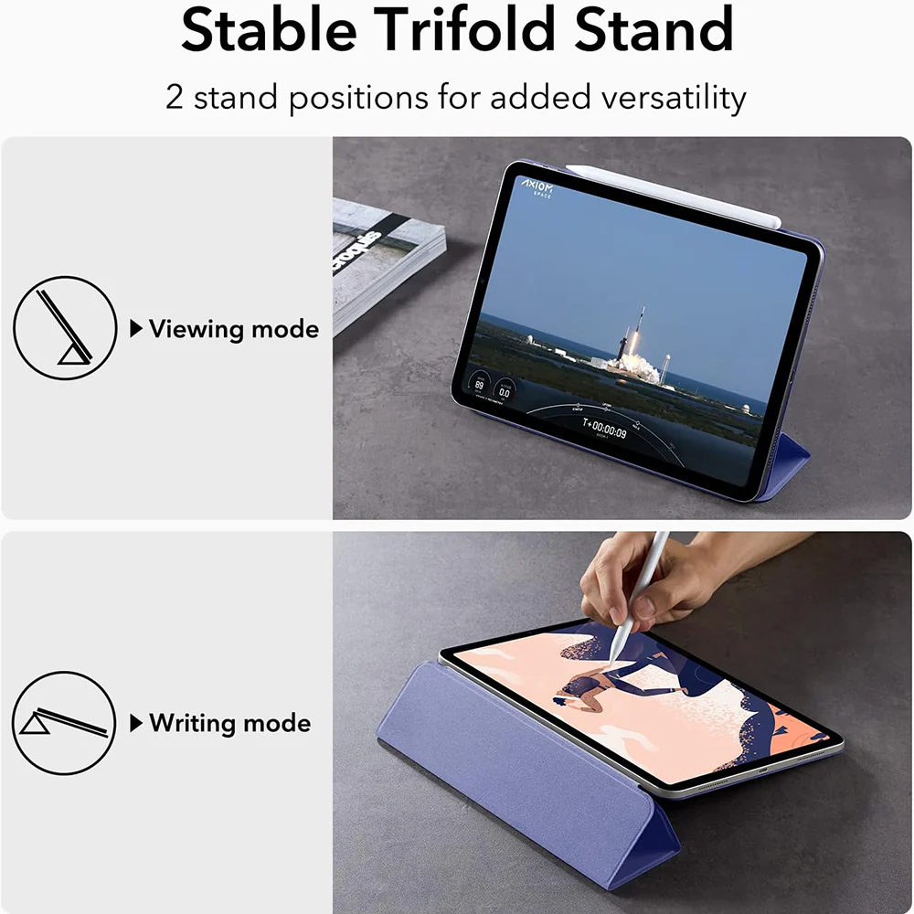 Case for Apple iPad Air 11 (2024) / Air (2022) / Air (2020) / Pro 11 (2018), ESR, Rebound, Purple - Image 7