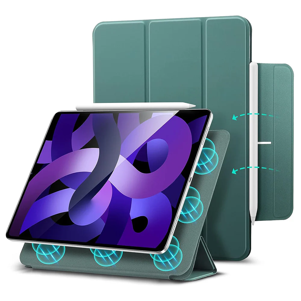 Case for Apple iPad Air 11 (2024) / Air (2022) / Air (2020) / Pro 11 (2018), ESR, Rebound, Satin Green