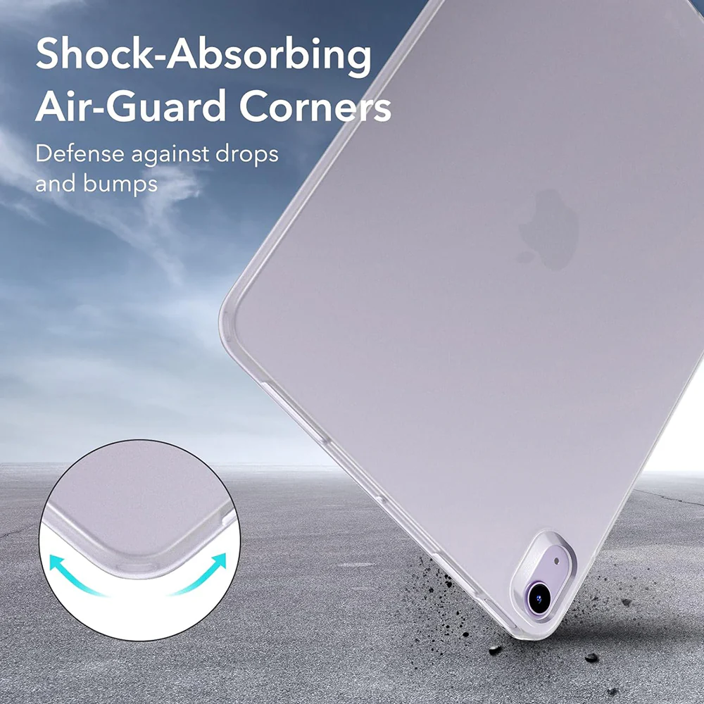 Case for Apple iPad Air 11 (2026) / iPad Air 11 (2025) / Air 11 (2024) / Air (2022) / Air (2020), ESR, Project Zero, Matte Black - Image 2