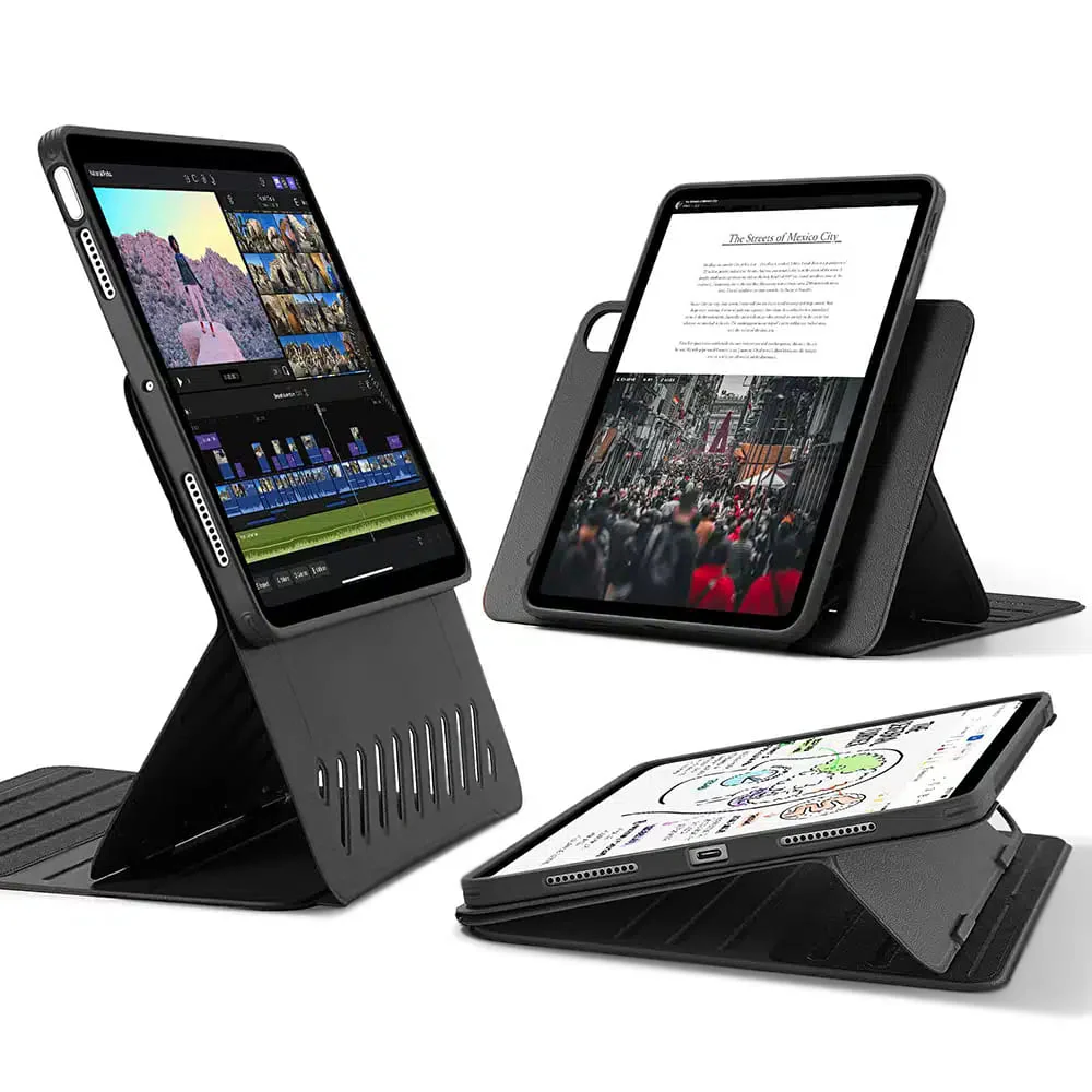 Case for Apple iPad Air 11 (2026) / iPad Air 11 (2025) / Air 11 (2024) / Air (2022) / Air (2020), ESR, Shift, Black
