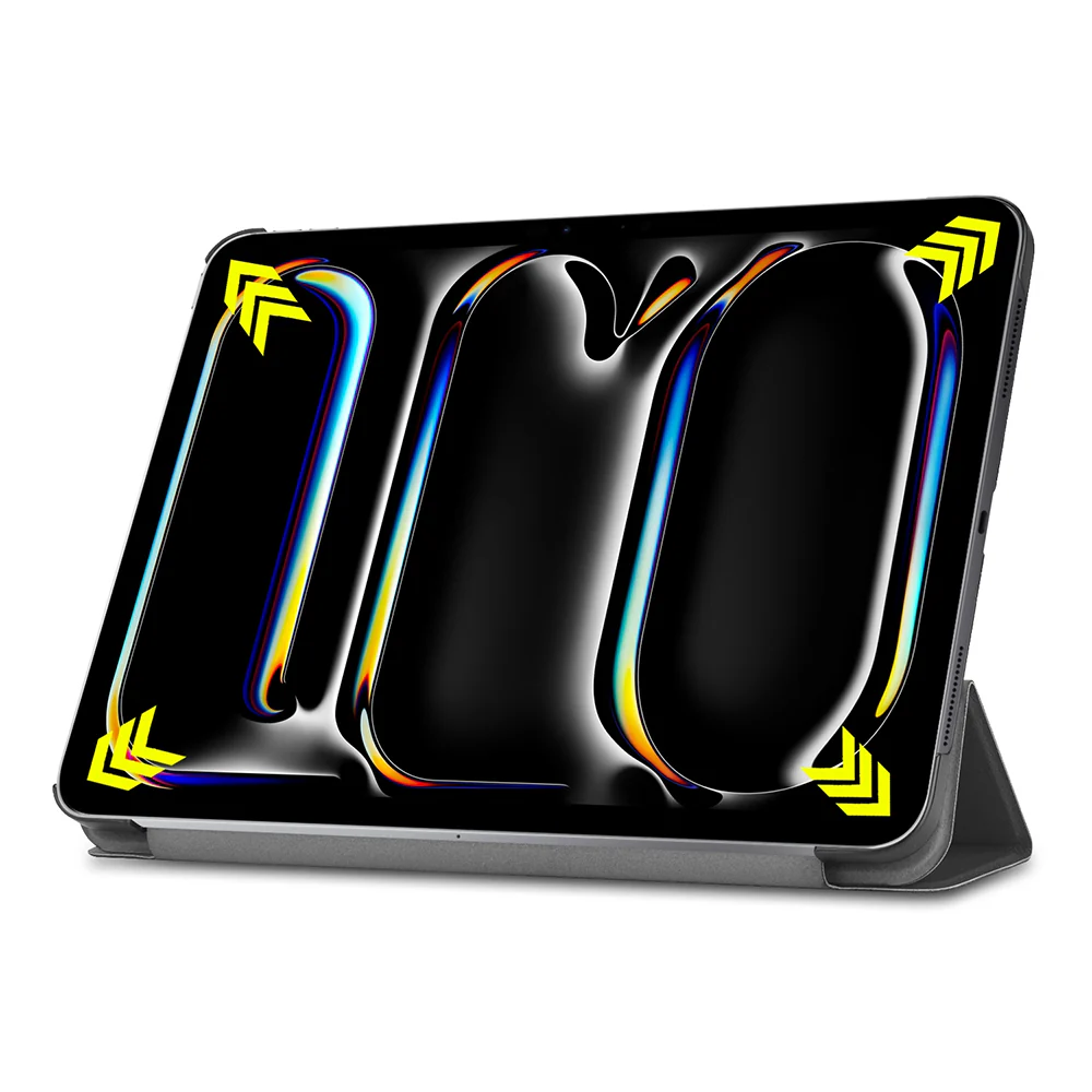 Case for Apple iPad Pro 11 (2024), Techsuit, FoldPro, Black - Image 4