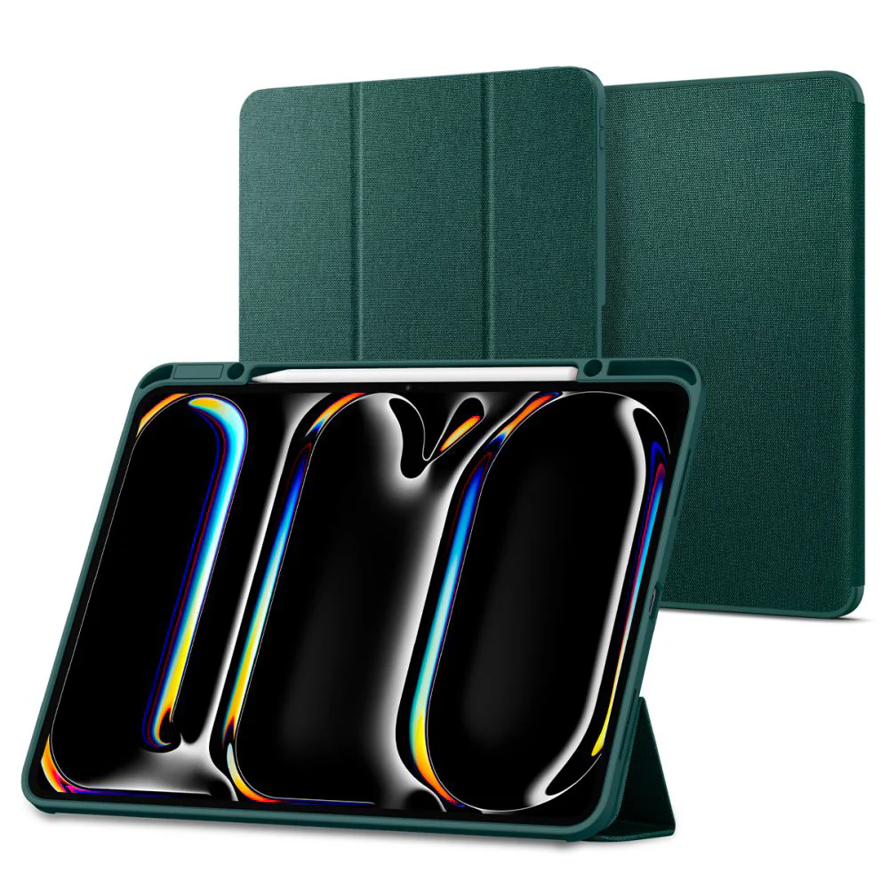 Case for Apple iPad Pro 13 (2024), Spigen, Urban Fit, Green ACS07763