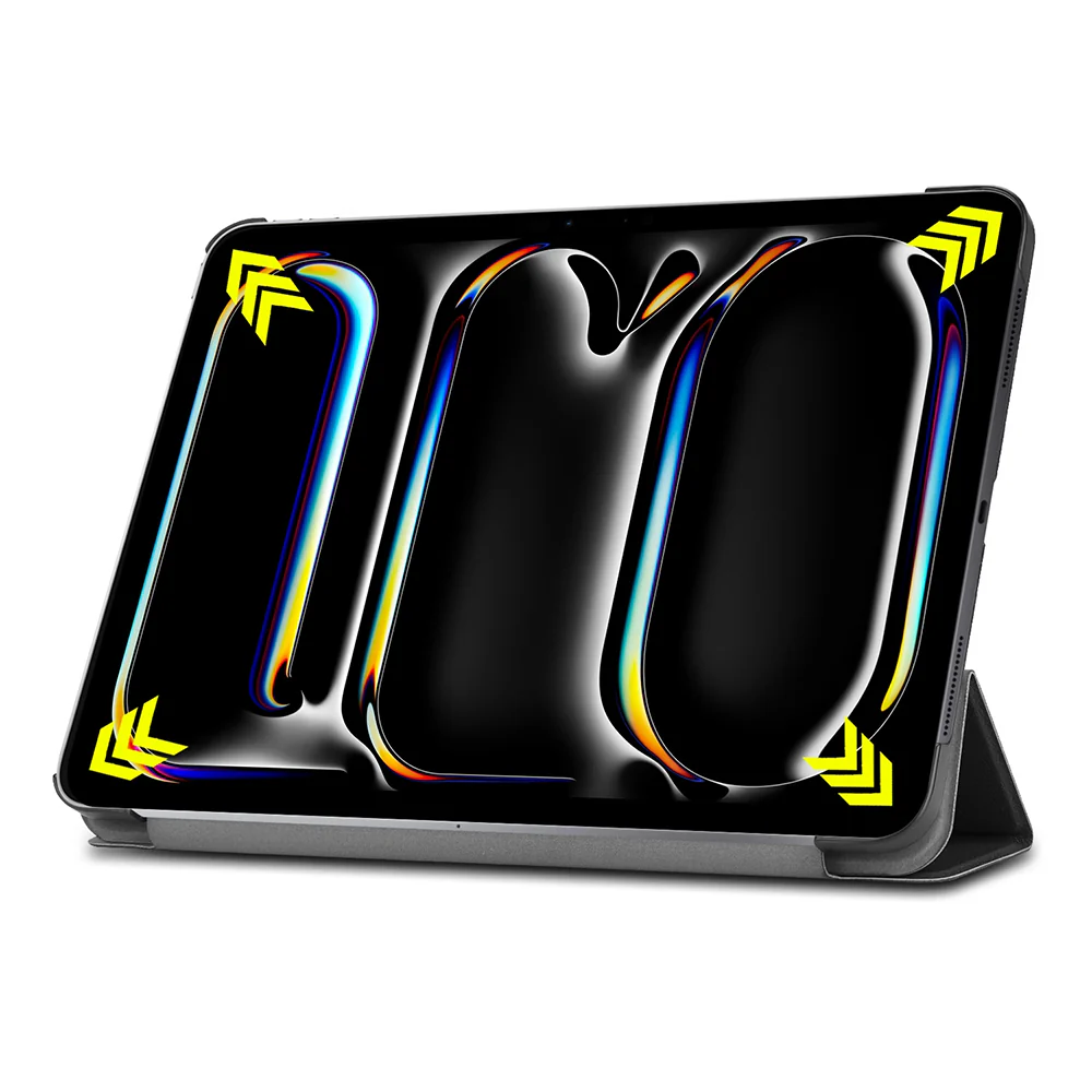 Case for Apple iPad Pro 13 (2024), Techsuit, FoldPro, Black - Image 4