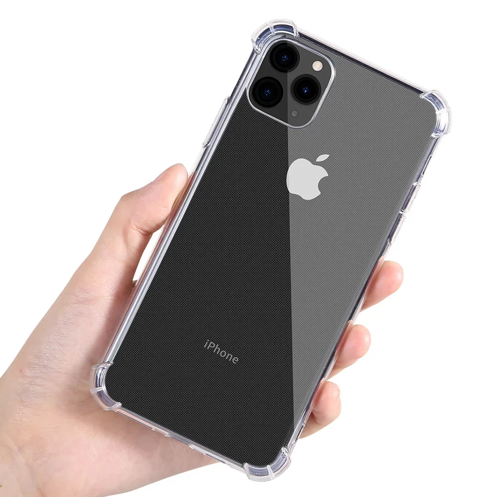 Case for Apple iPhone 11 Pro Max, Techsuit, Shockproof Clear, Transparent - Image 3
