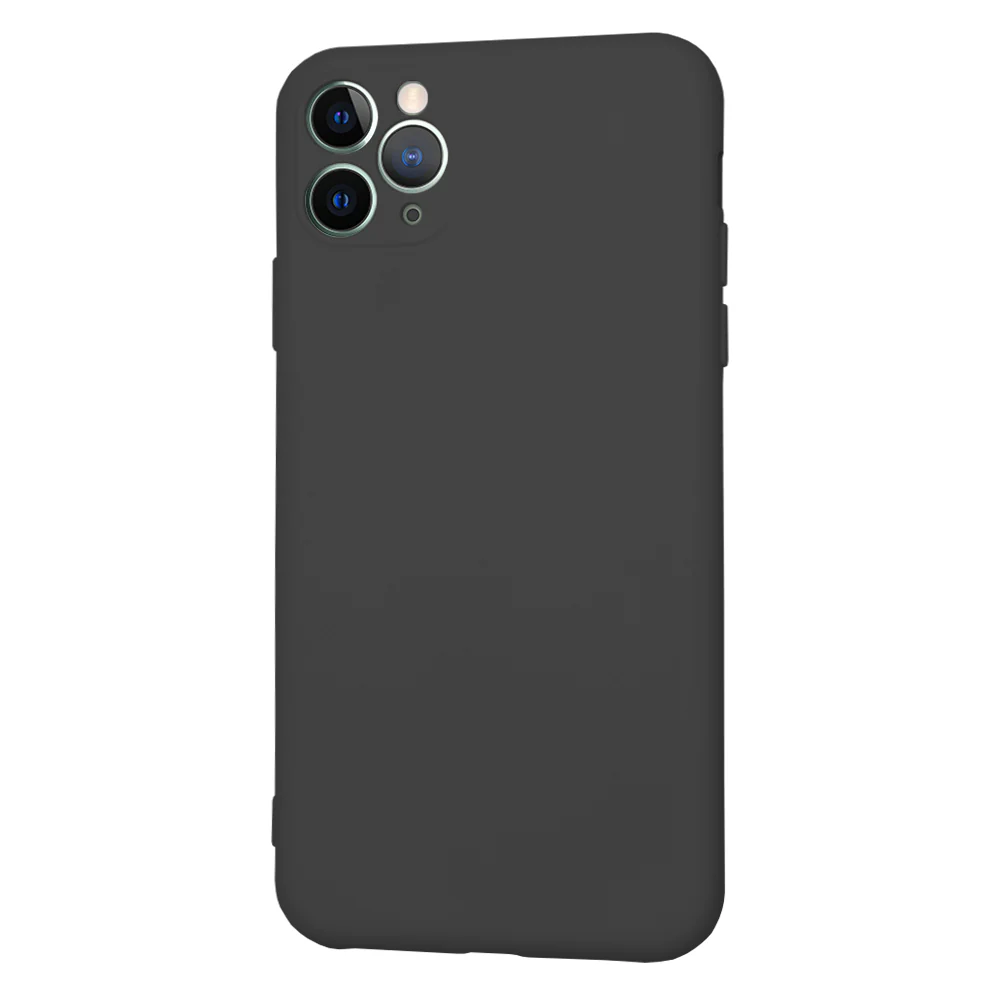 Case for Apple iPhone 11 Pro Max, Techsuit, SoftFlex, Black - Image 3