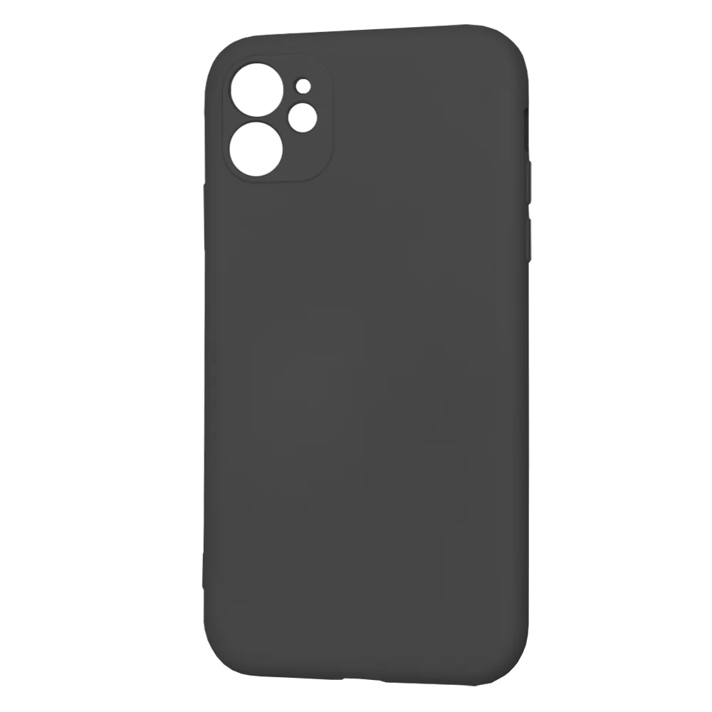 Case for Apple iPhone 11, Techsuit, SoftFlex, Black - Image 4