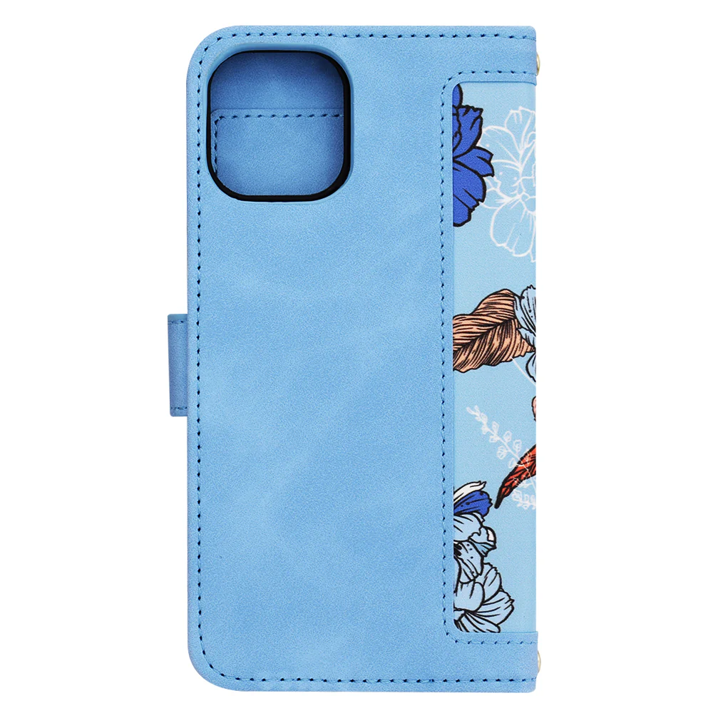 Case for Apple iPhone 12 / 12 Pro, Techsuit, FlipCraft, Blue - Image 3