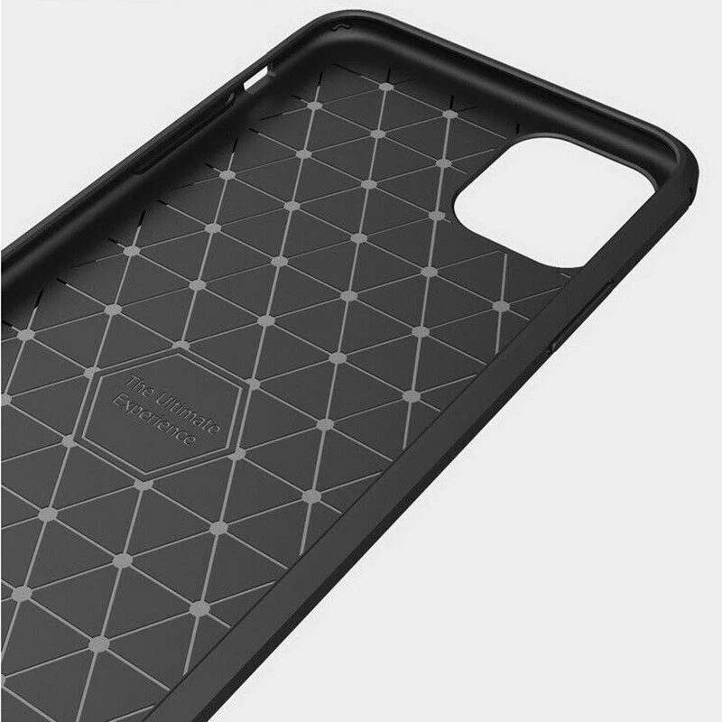 Case for Apple iPhone 12 Pro Max, Techsuit, Carbon, Black - Image 4
