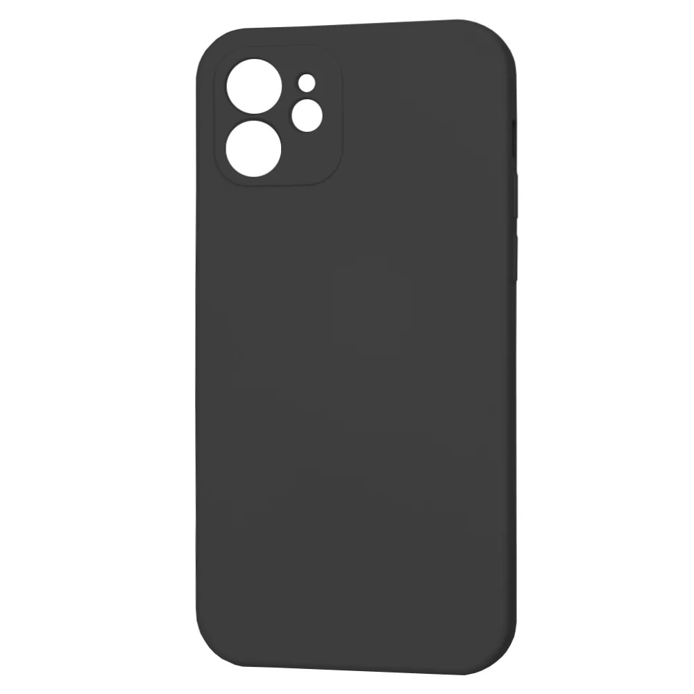 Case for Apple iPhone 12, Techsuit, SoftFlex, Black - Image 4