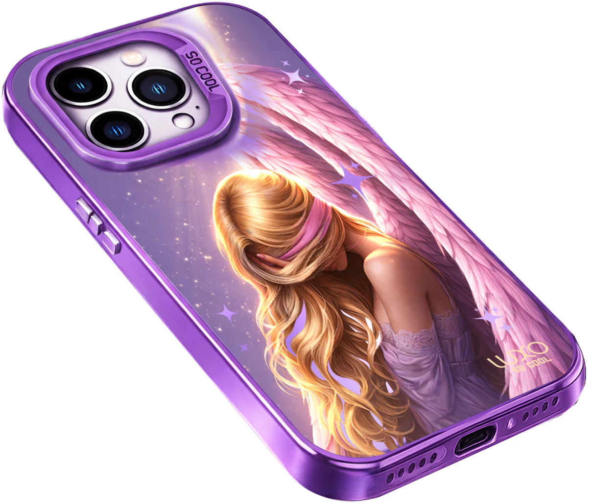 Case for Apple iPhone 13 Pro Max, LUXO So CooL, ArcadiA Angel, Multicolor - Image 2