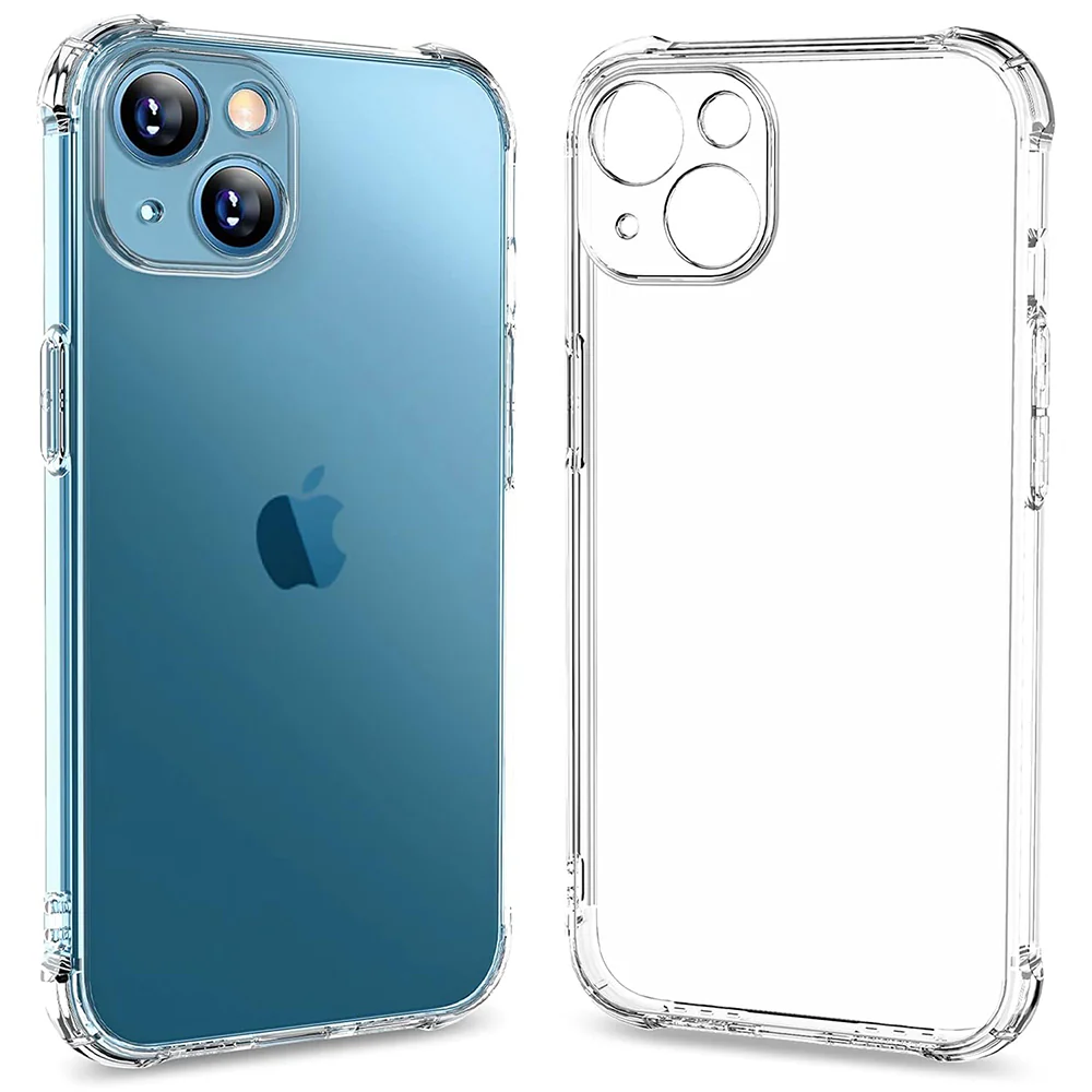 Case for Apple iPhone 13, Techsuit, Shockproof Clear, Transparent - Image 2