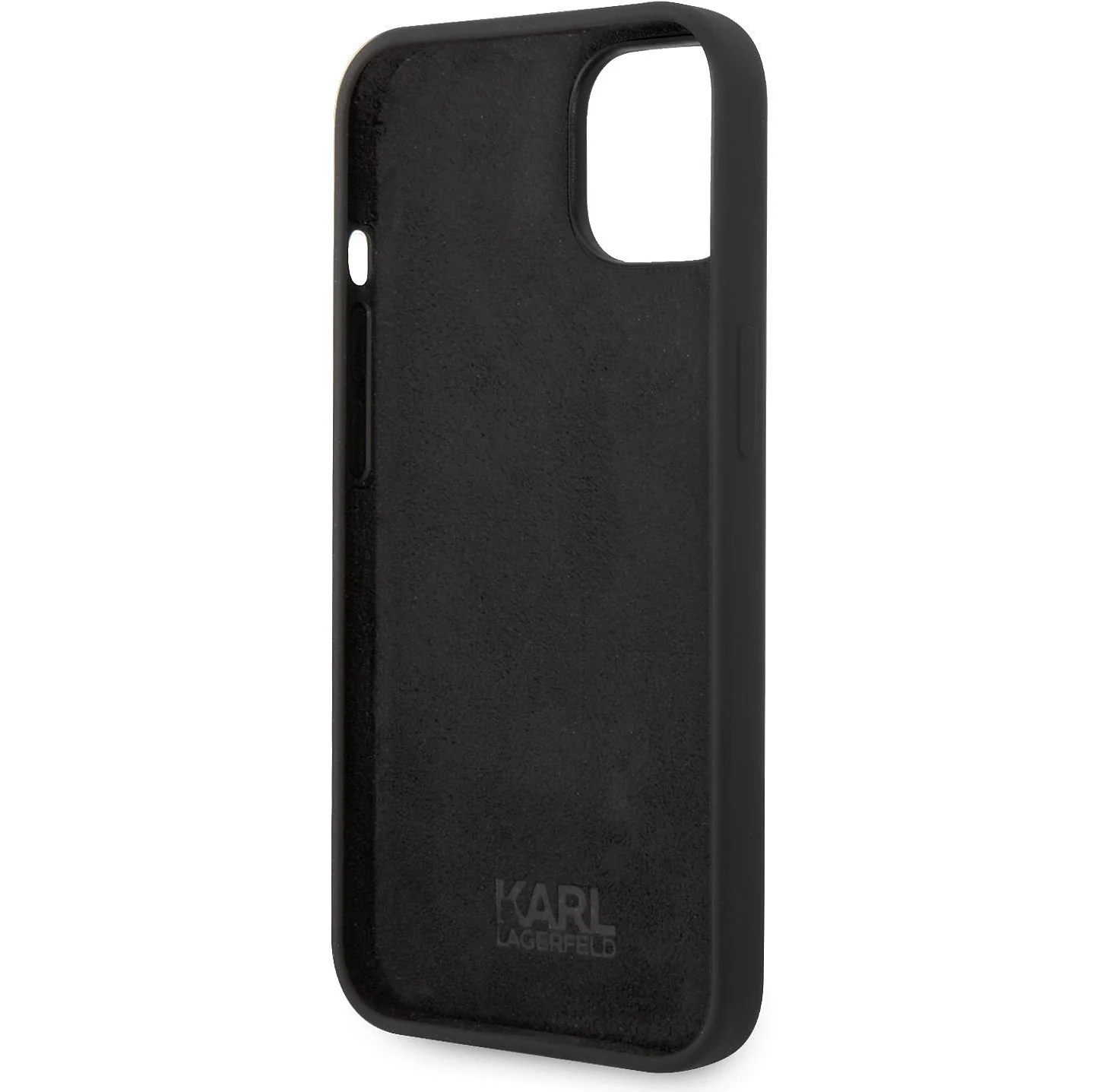 Case for Apple iPhone 14 Plus, Karl Lagerfeld, Silicone Body Choupette, Black - Image 3