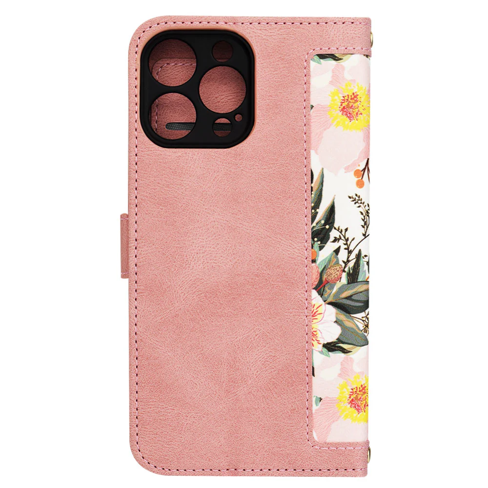 Case for Apple iPhone 14 Pro Max, Techsuit, FlipCraft, Pink - Image 3