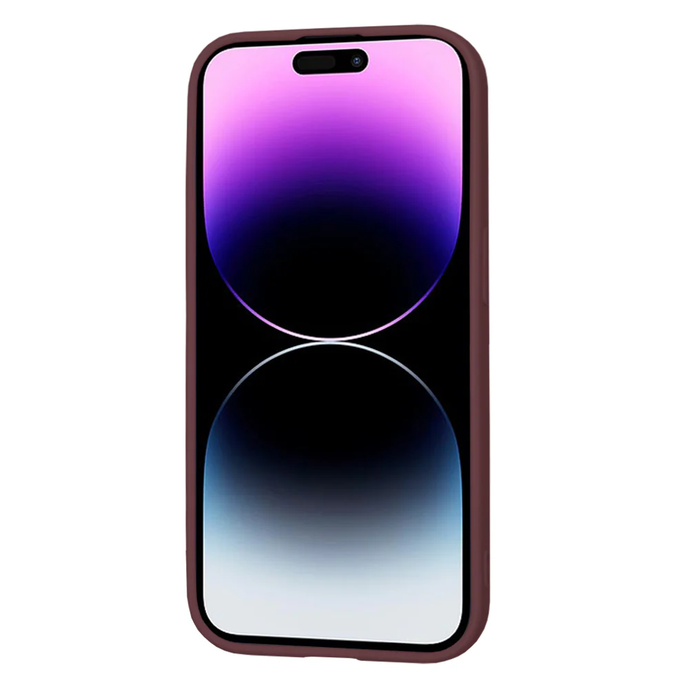 Case for Apple iPhone 14 Pro, Techsuit, SoftFlex, Cherry Red - Image 2