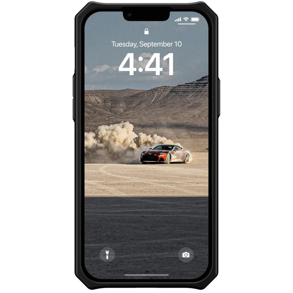 Case for Apple iPhone 14, Urban Armor Gear, Monarch Carbon, Black - Image 2