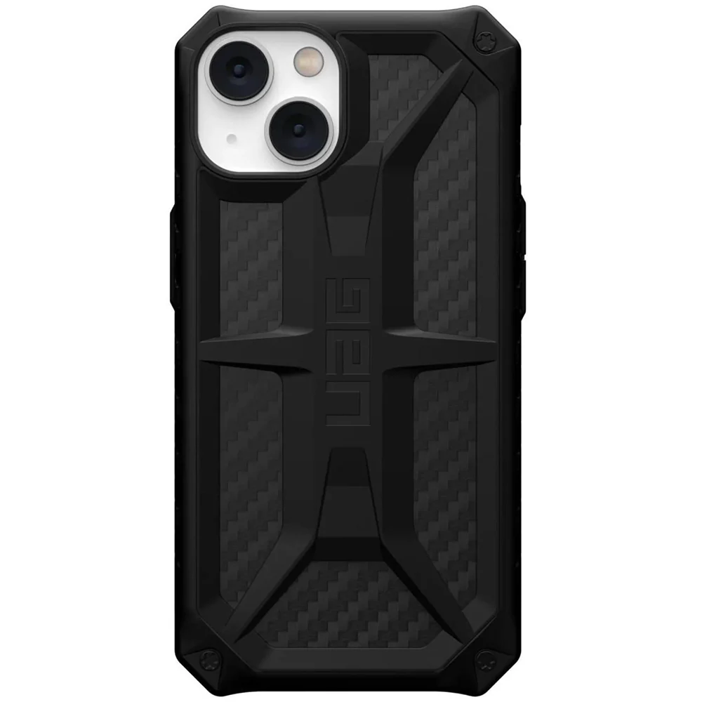 Case for Apple iPhone 14, Urban Armor Gear, Monarch Carbon, Black - Image 3