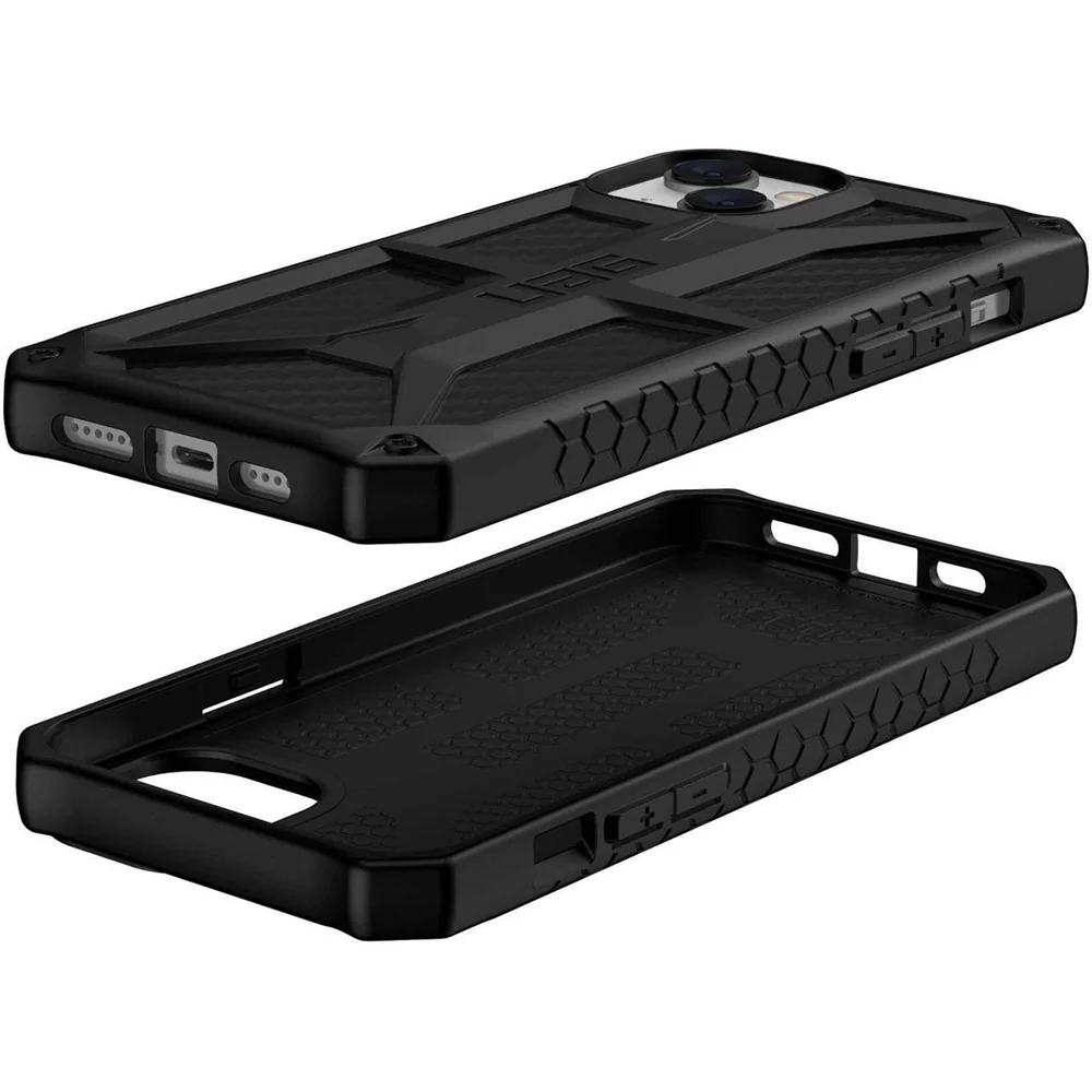 Case for Apple iPhone 14, Urban Armor Gear, Monarch Carbon, Black - Image 4