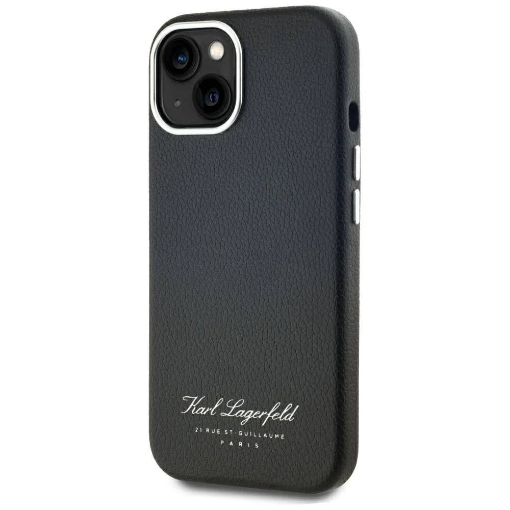 Case for Apple iPhone 15, Karl Lagerfeld, RSG, Black - Image 4