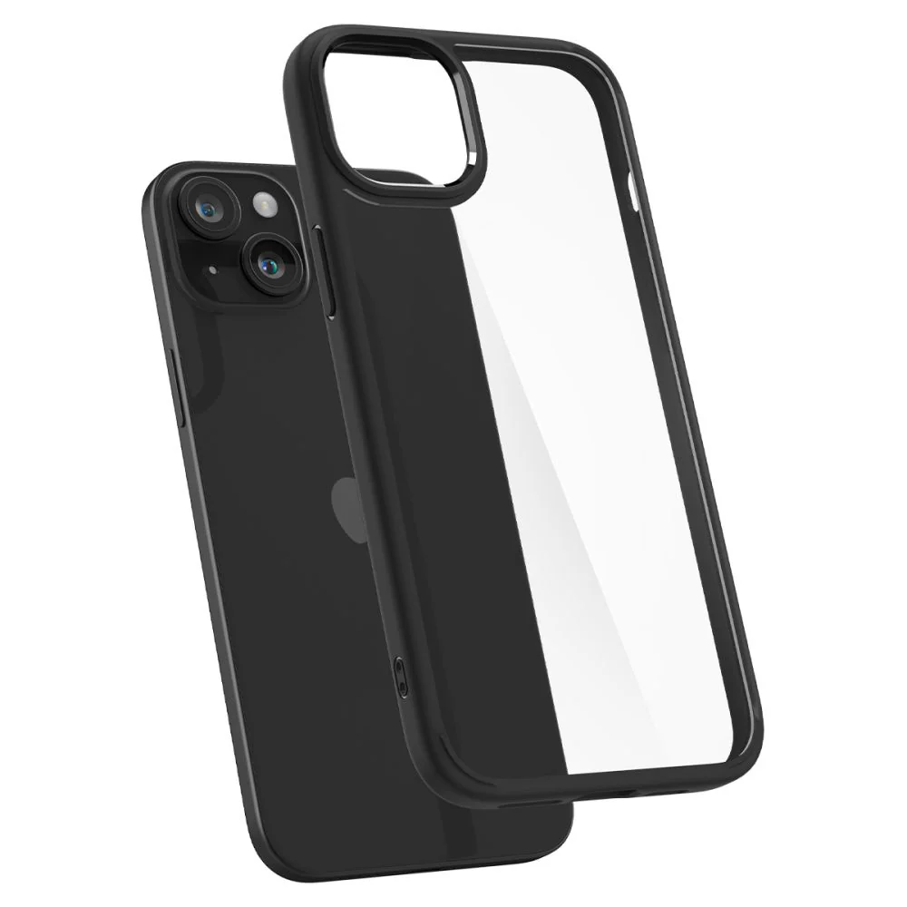 Case for Apple iPhone 15 Plus, Spigen, Ultra Hybrid, Matte Black ACS06657 - Image 2