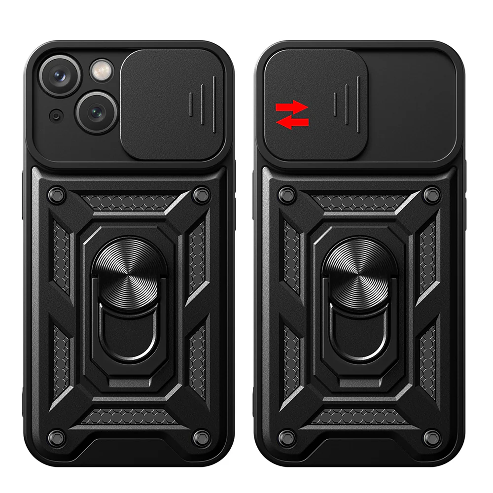 Case for Apple iPhone 15 Plus, Techsuit, CamShield, Blue - Image 2