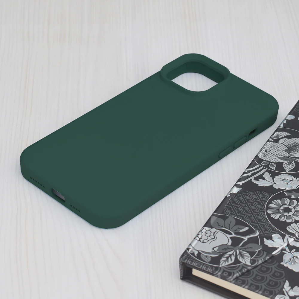 Case for Apple iPhone 15 Plus, Techsuit, Soft Edge, Dark Green - Image 2