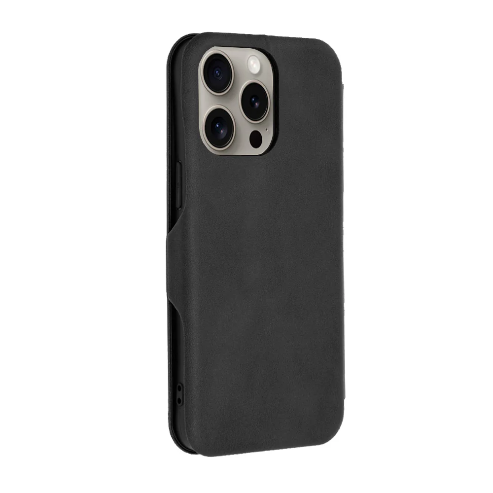 Case for Apple iPhone 15 Pro Max, Techsuit, Safe Wallet Plus, Black - Image 5