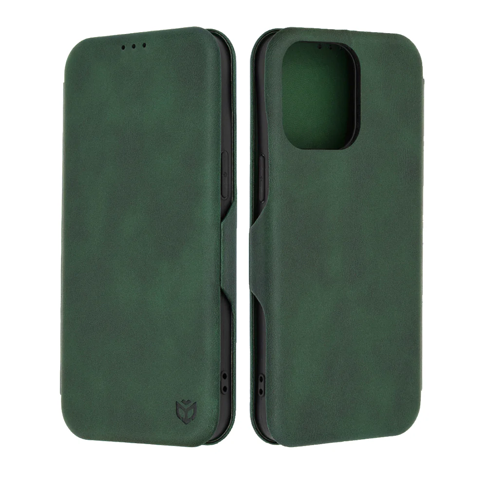Case for Apple iPhone 15 Pro Max, Techsuit, Safe Wallet Plus, Green - Image 6