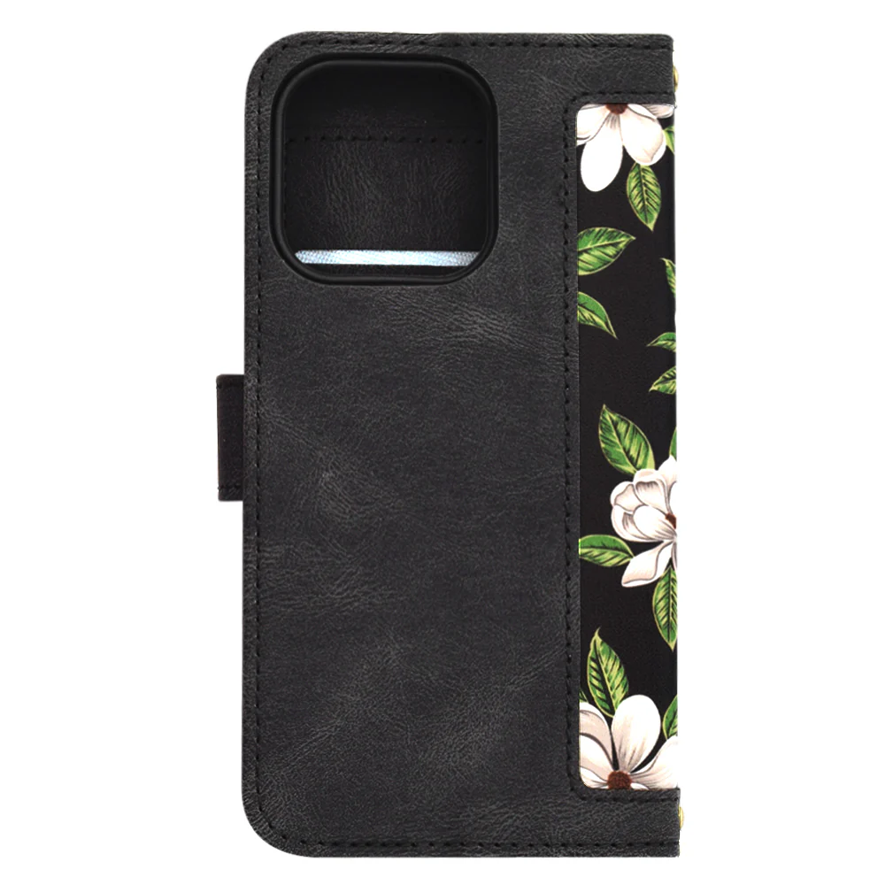 Case for Apple iPhone 15 Pro, Techsuit, FlipCraft, Black - Image 3