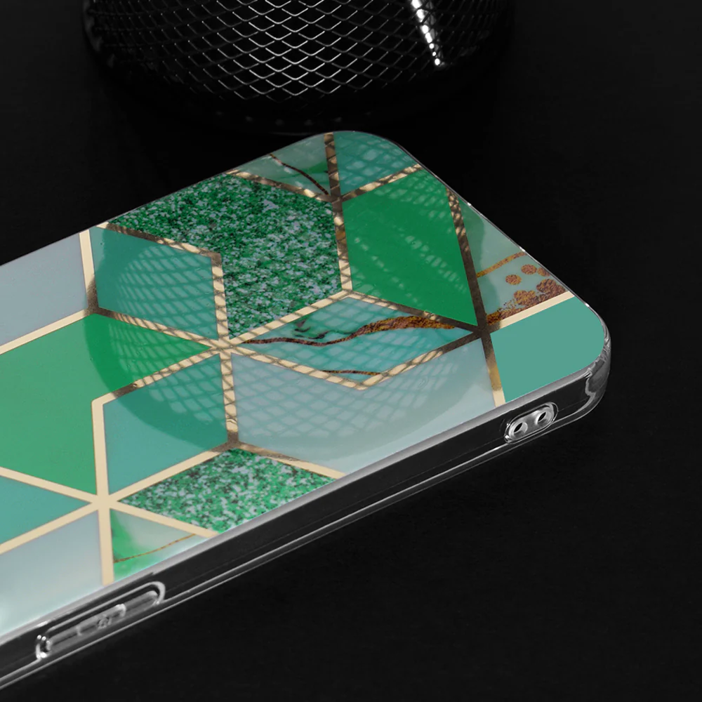 Case for Apple iPhone 15 Pro, Techsuit, Marble, Green - Image 5