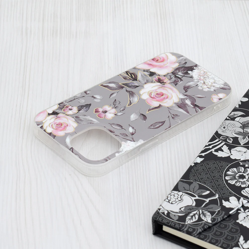 Case for Apple iPhone 15, Techsuit, Marble, Gray - Image 3