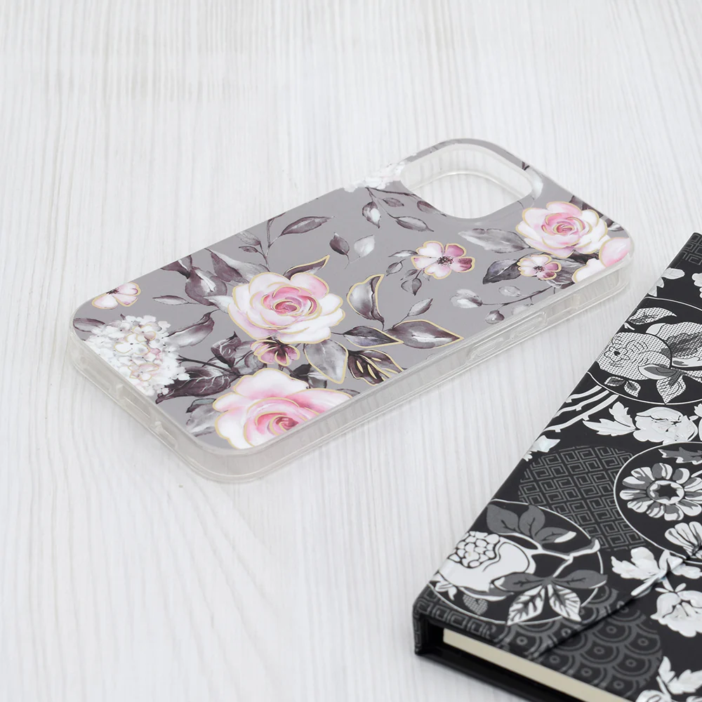 Case for Apple iPhone 15, Techsuit, Marble, Gray - Image 4