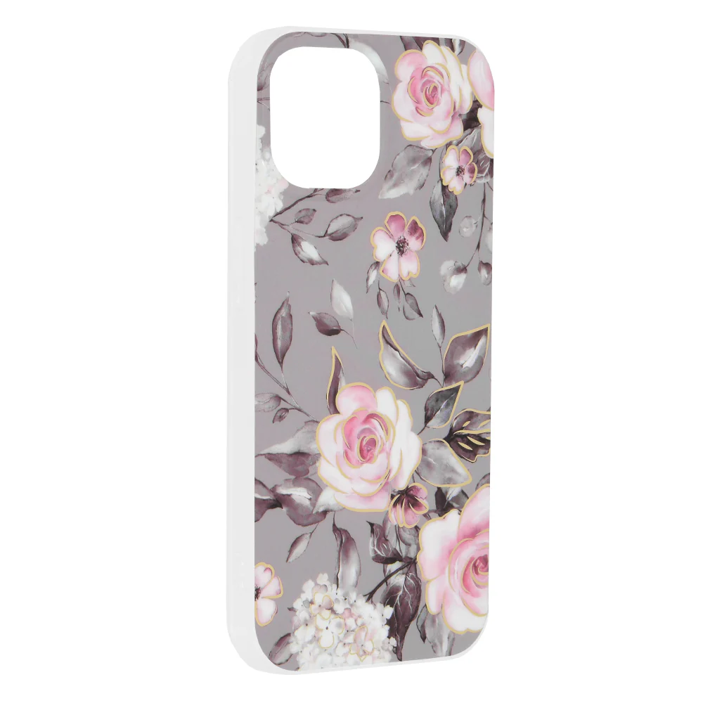 Case for Apple iPhone 15, Techsuit, Marble, Gray - Image 6