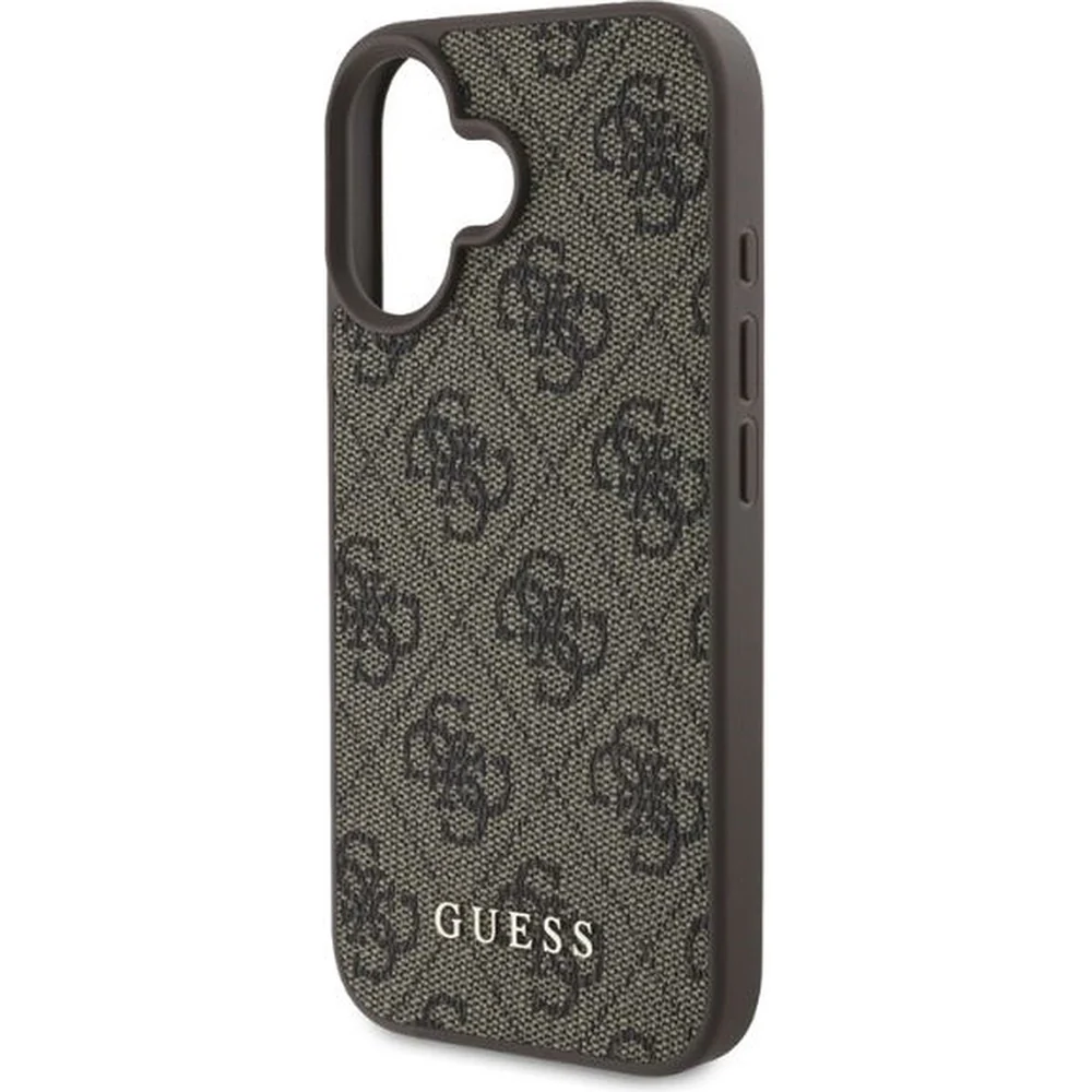 Case for Apple iPhone 16 Plus, Guess, 4G Classic, Brown - Image 4