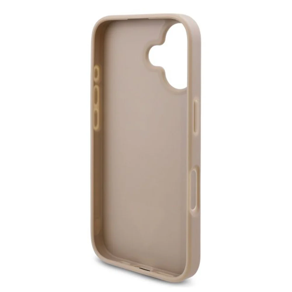 Case for Apple iPhone 16 Plus, Guess, 4G Triangle Logo, White - Image 6