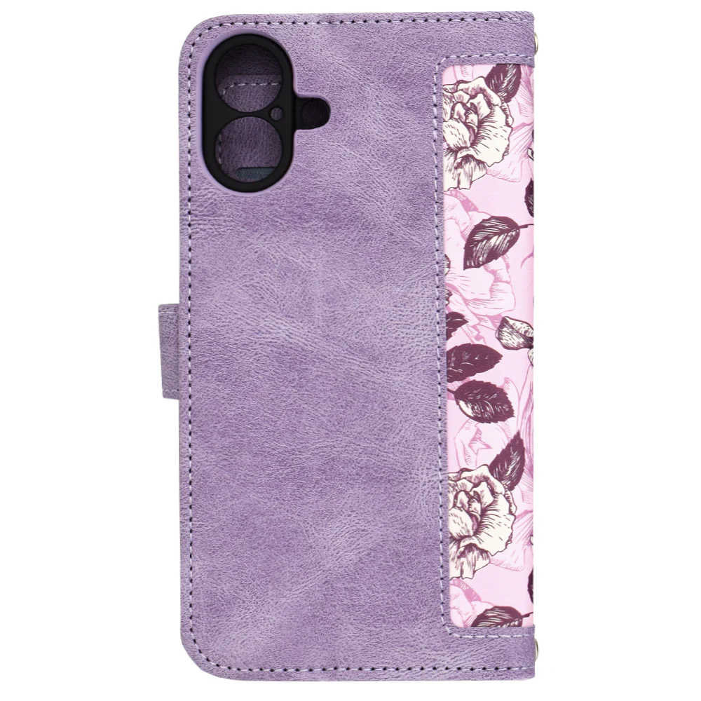 Case for Apple iPhone 16 Plus, Techsuit, FlipCraft, Purple - Image 2