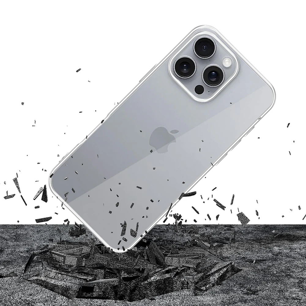 Case for Apple iPhone 16 Pro, 3MK, Clear, Transparent - Image 3