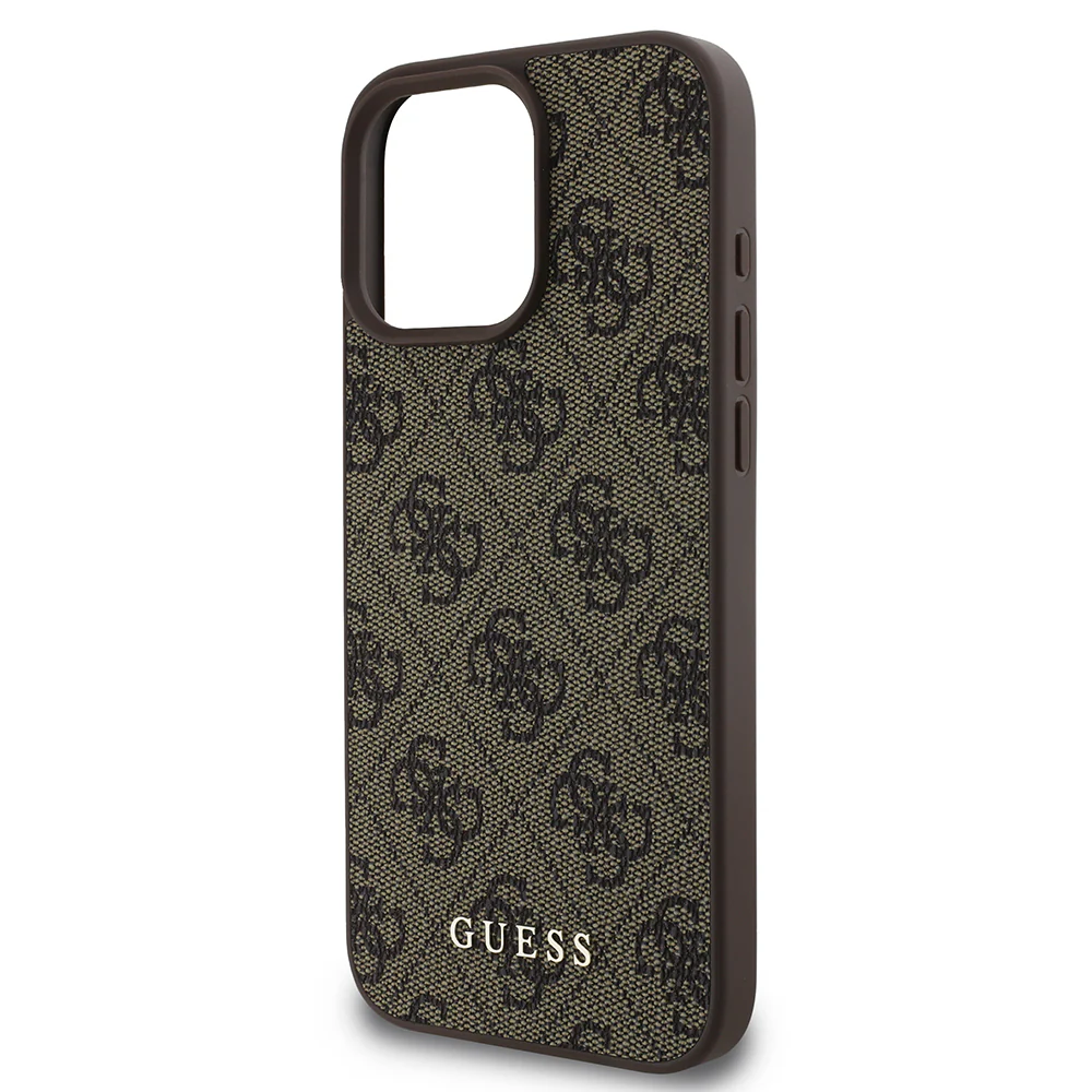 Case for Apple iPhone 16 Pro, Guess, 4G Classic, Brown - Image 5