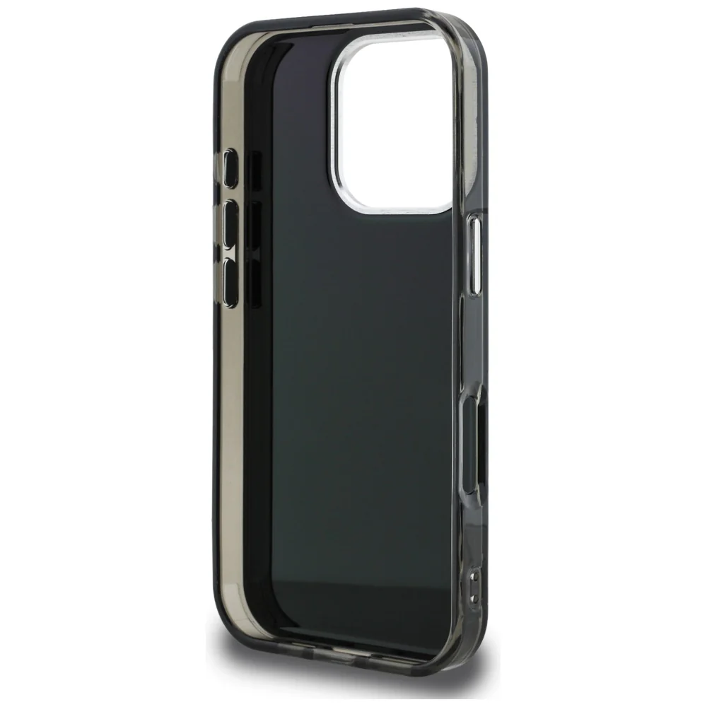 Case for Apple iPhone 16 Pro Max, Karl Lagerfeld, IML Aquarelle Logo Choupette, Black - Image 6