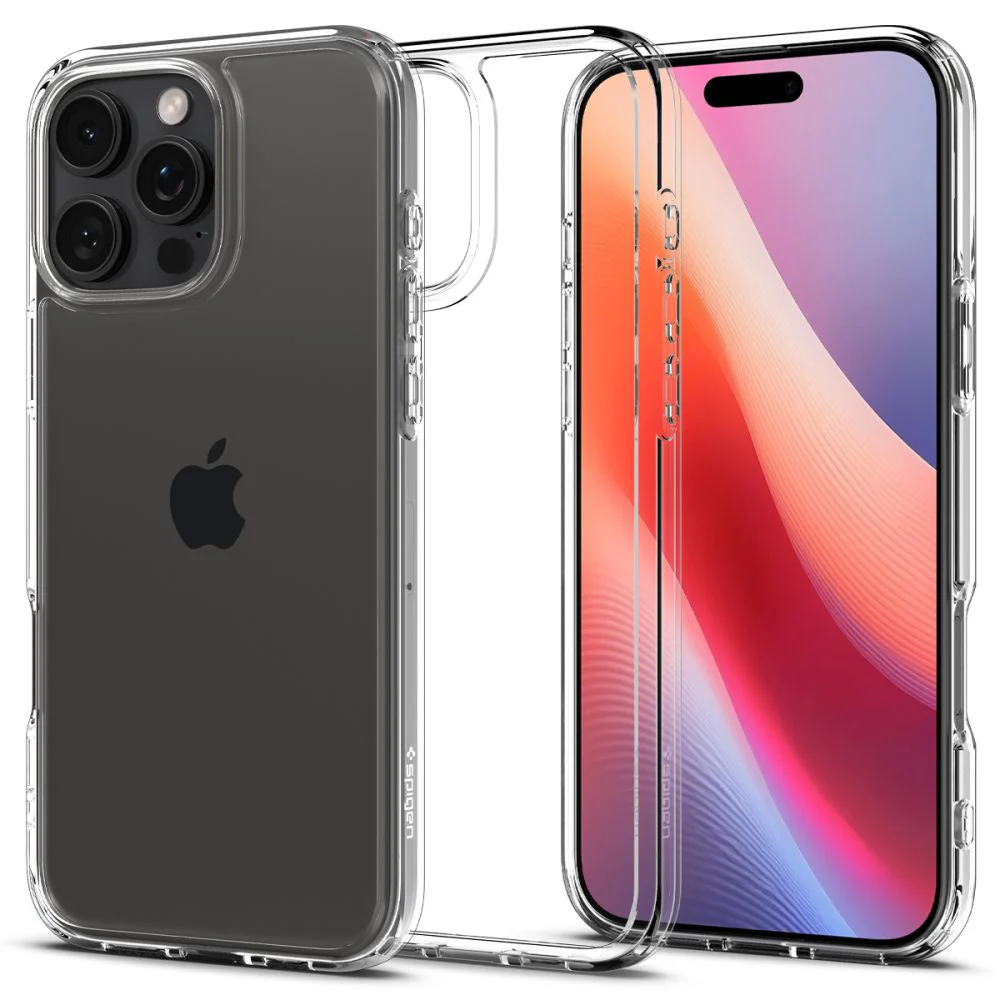 Case for Apple iPhone 16 Pro Max, Spigen, Ultra Hybrid, Transparent ACS07992