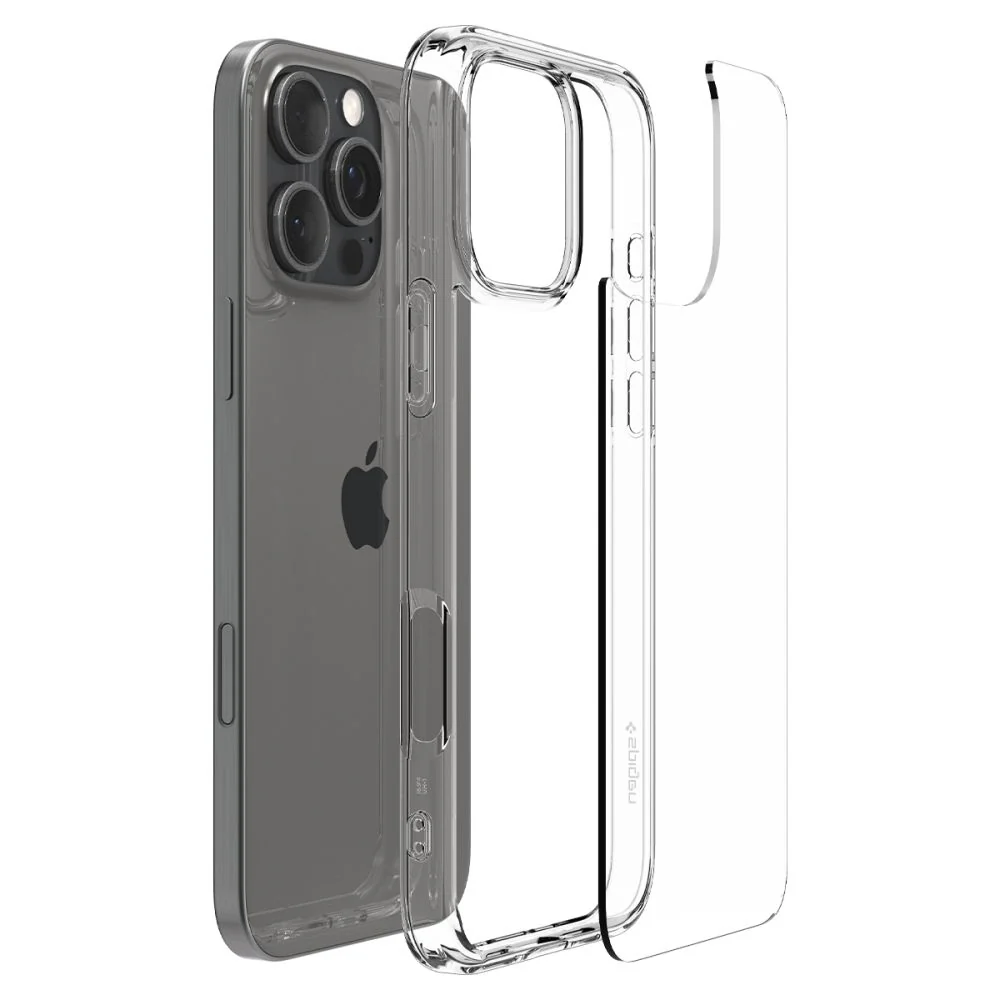 Case for Apple iPhone 16 Pro Max, Spigen, Ultra Hybrid, Transparent ACS07992 - Image 2