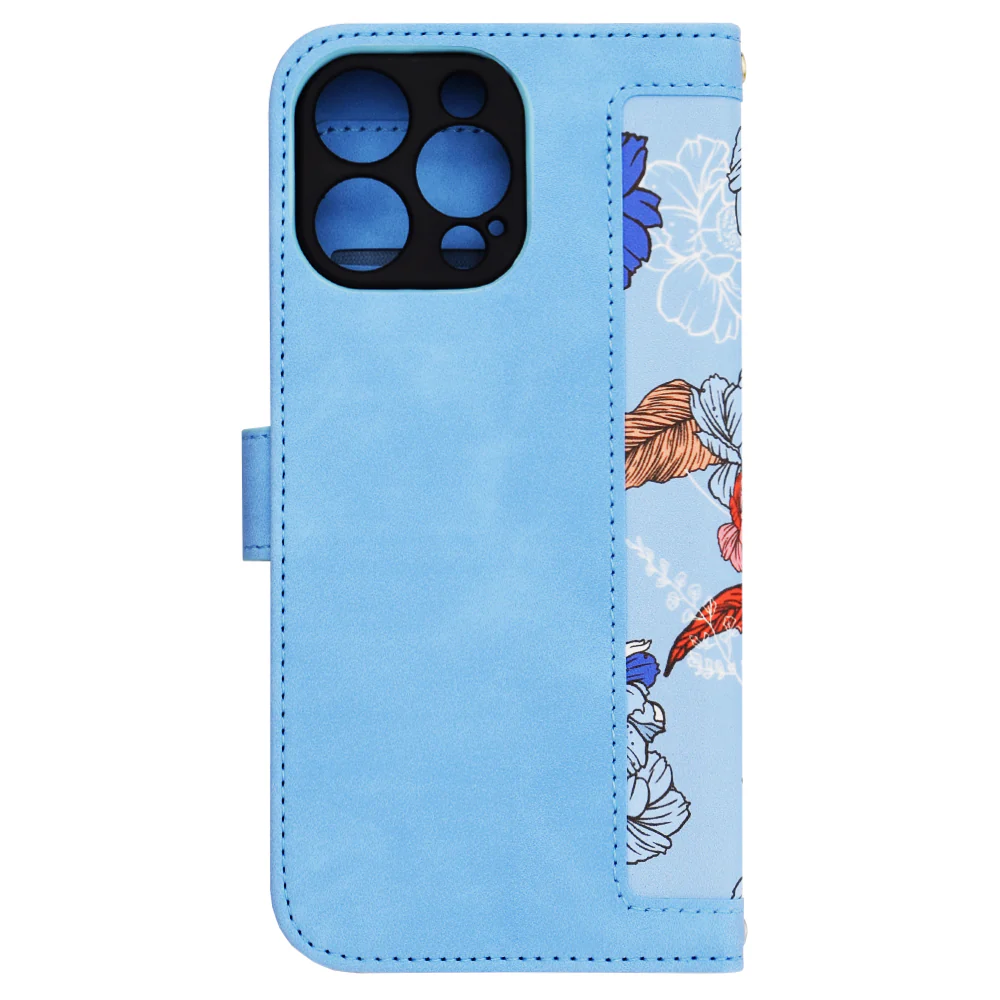 Case for Apple iPhone 16 Pro Max, Techsuit, FlipCraft, Blue - Image 2