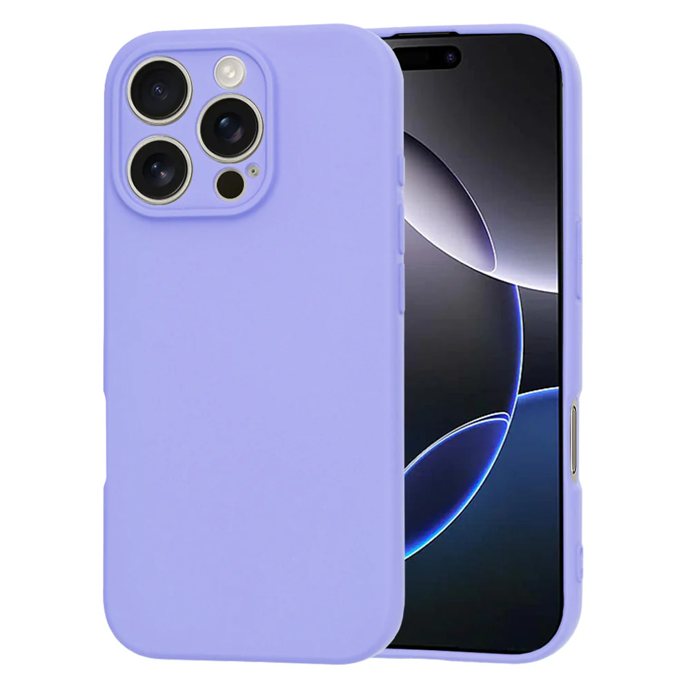 Case for Apple iPhone 16 Pro Max, Techsuit, SoftFlex, Light Purple