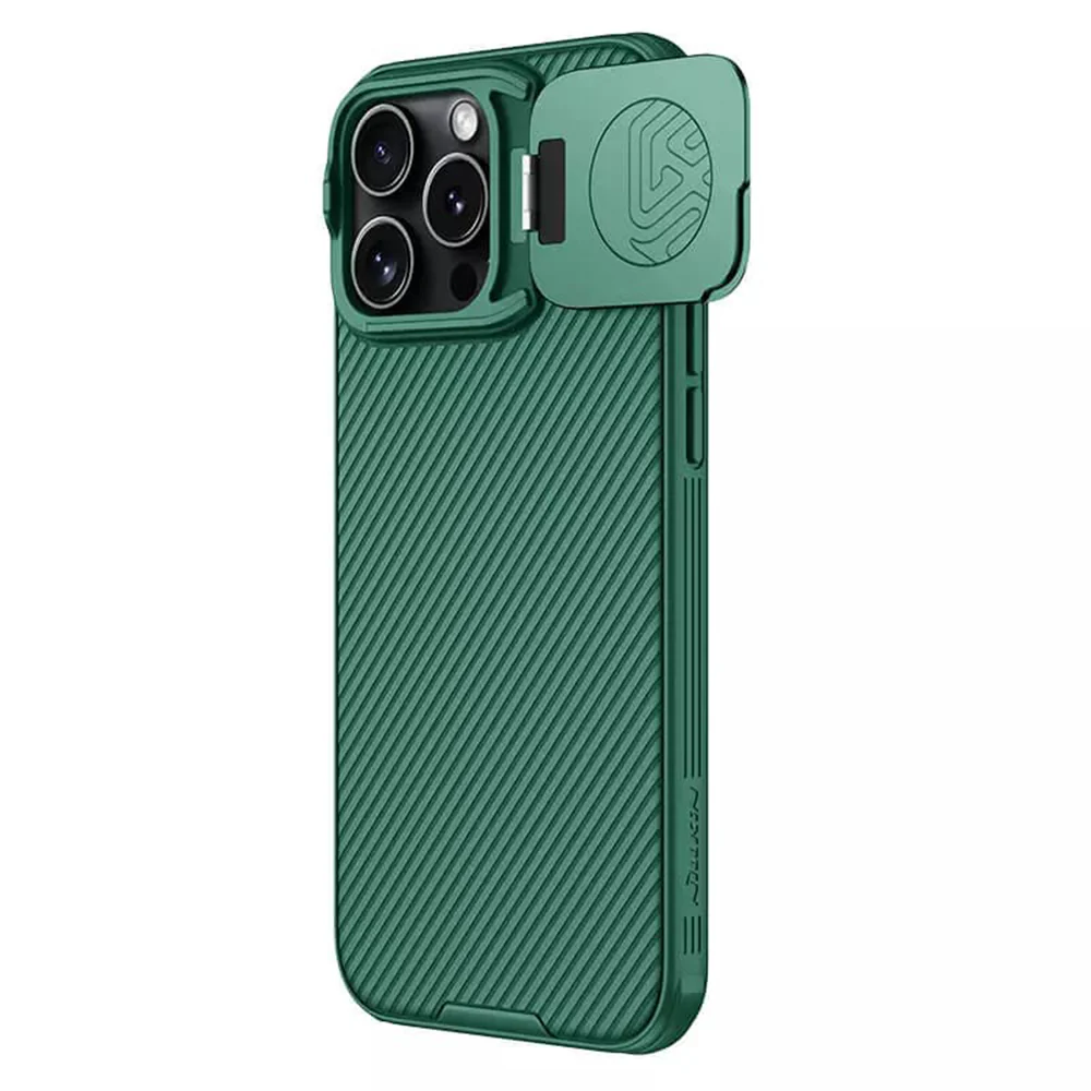 Case for Apple iPhone 16 Pro, Nillkin, CamShield Prop, Green - Image 4