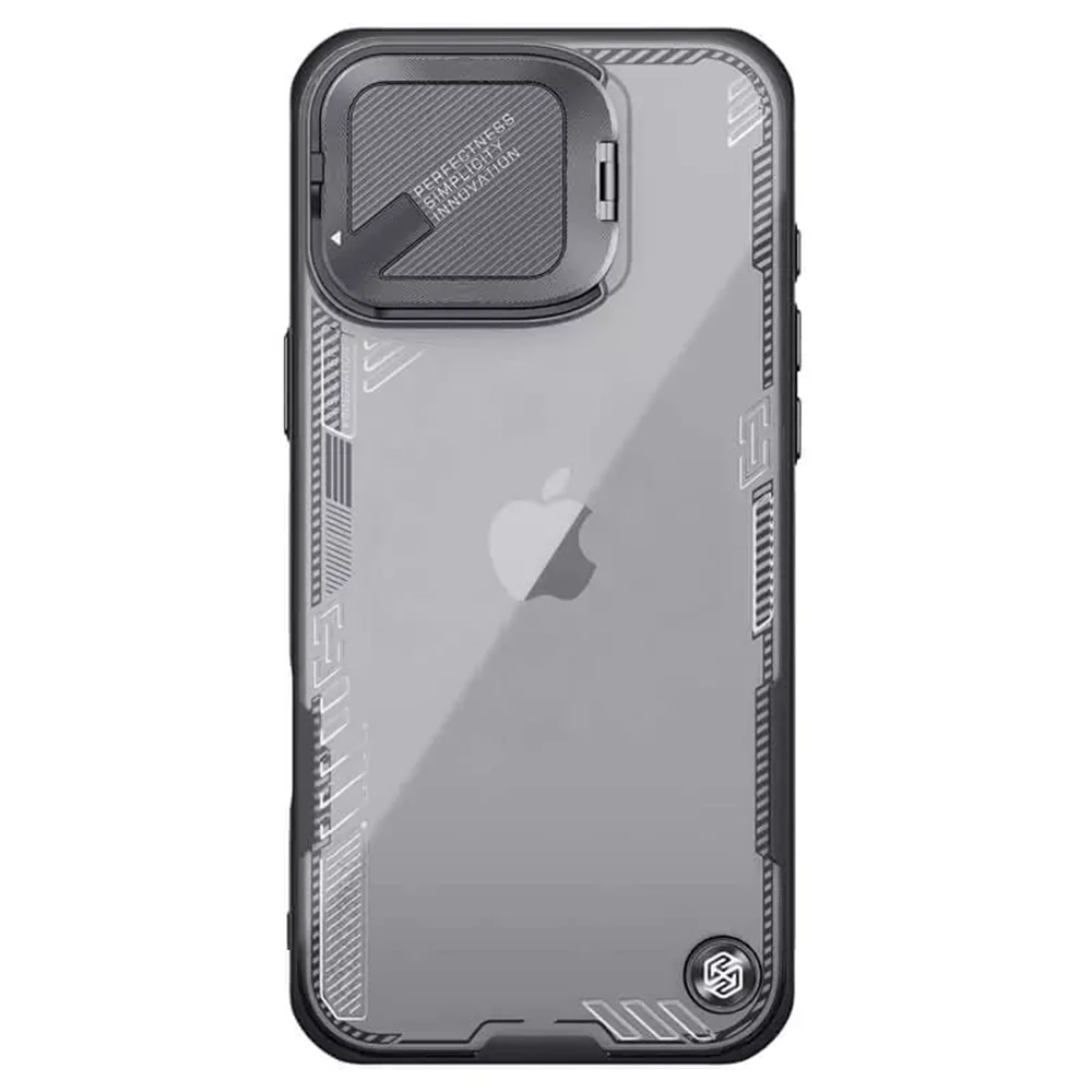 Case for Apple iPhone 16 Pro, Nillkin, Iceblade Prop (w/o Camera Cutout), Black - Image 3