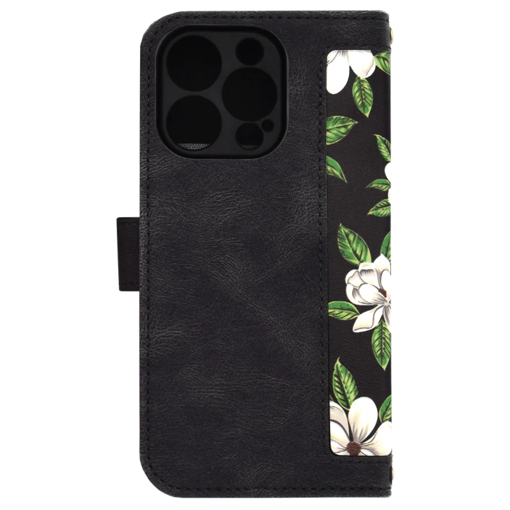 Case for Apple iPhone 16 Pro, Techsuit, FlipCraft, Black - Image 2
